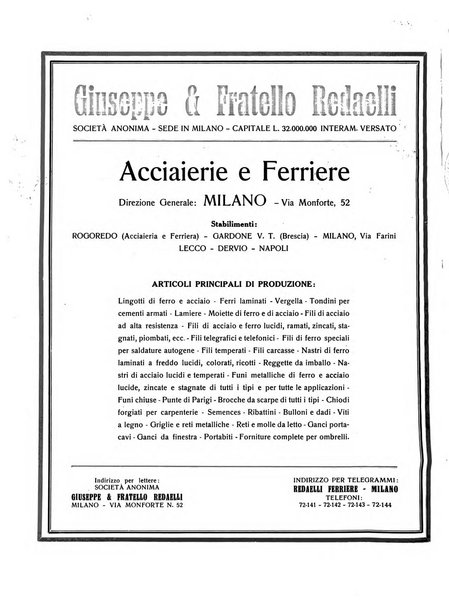 La metallurgia italiana rivista mensile