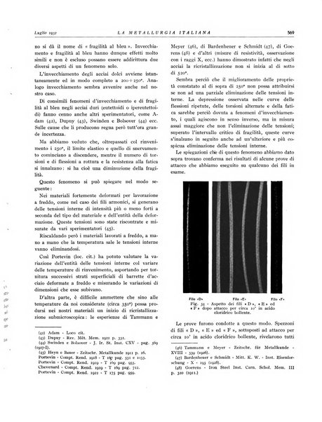 La metallurgia italiana rivista mensile