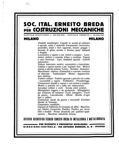 La metallurgia italiana rivista mensile