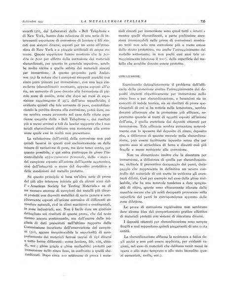 La metallurgia italiana rivista mensile