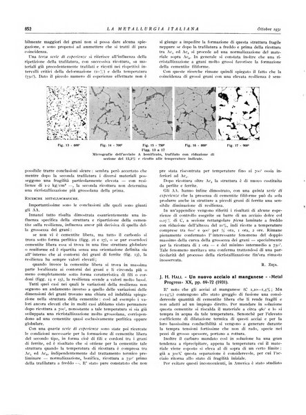 La metallurgia italiana rivista mensile