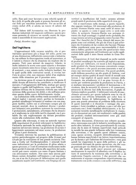 La metallurgia italiana rivista mensile