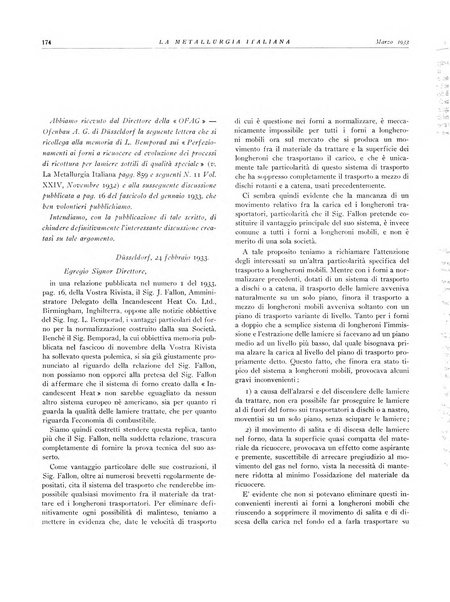 La metallurgia italiana rivista mensile