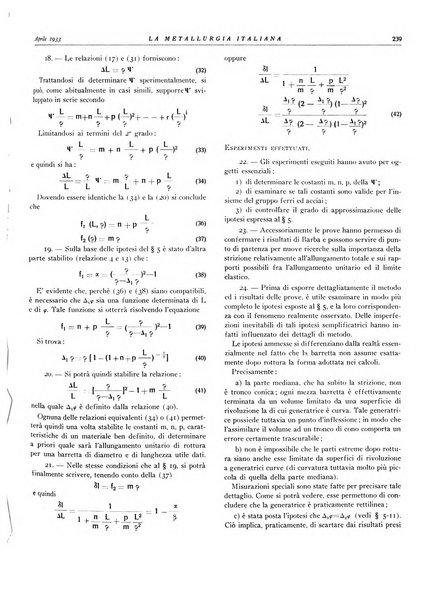 La metallurgia italiana rivista mensile