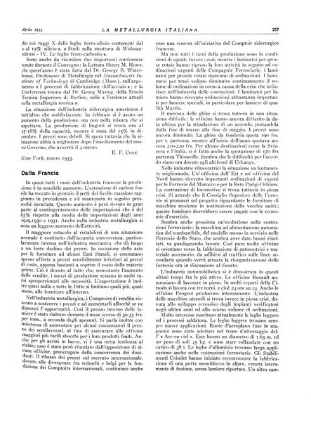 La metallurgia italiana rivista mensile