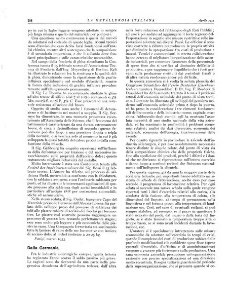 La metallurgia italiana rivista mensile