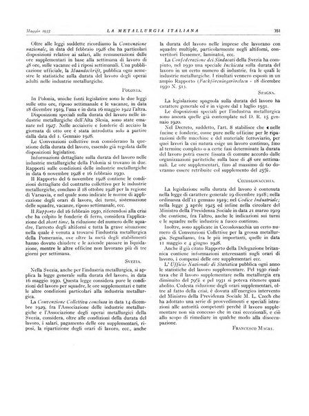 La metallurgia italiana rivista mensile