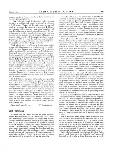 La metallurgia italiana rivista mensile