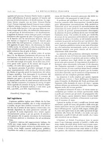 La metallurgia italiana rivista mensile