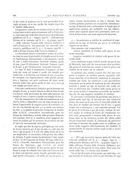 La metallurgia italiana rivista mensile