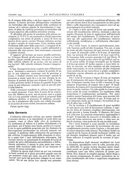 La metallurgia italiana rivista mensile