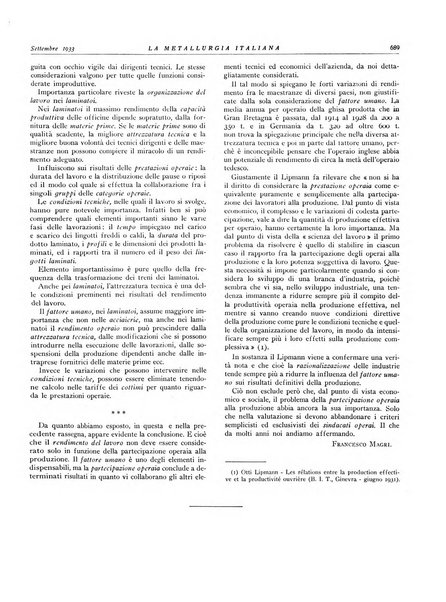 La metallurgia italiana rivista mensile