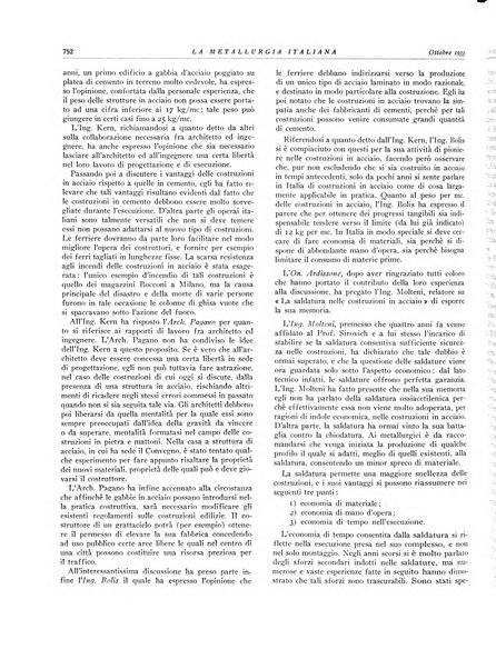 La metallurgia italiana rivista mensile