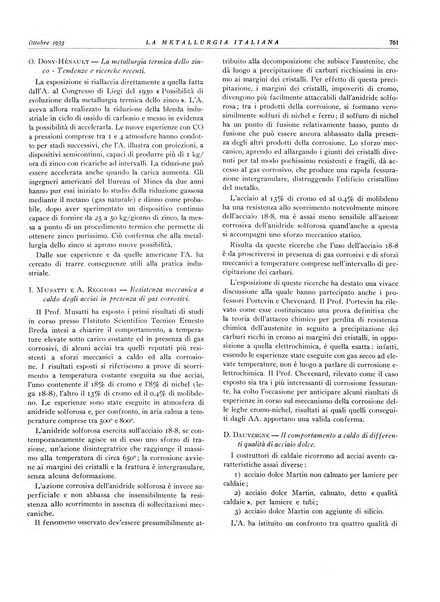 La metallurgia italiana rivista mensile