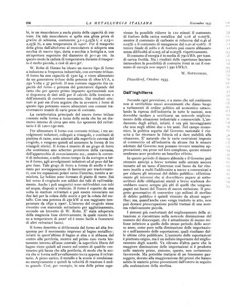 La metallurgia italiana rivista mensile