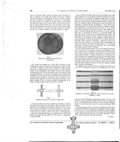 La metallurgia italiana rivista mensile