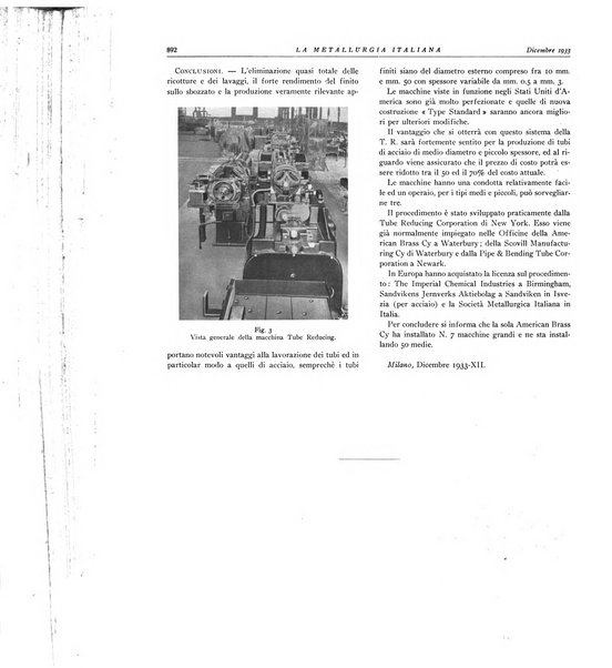 La metallurgia italiana rivista mensile