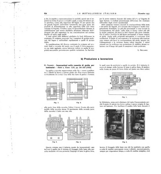 La metallurgia italiana rivista mensile