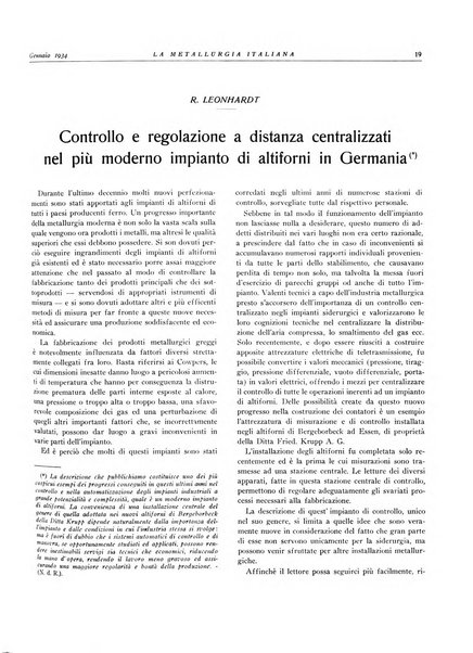 La metallurgia italiana rivista mensile