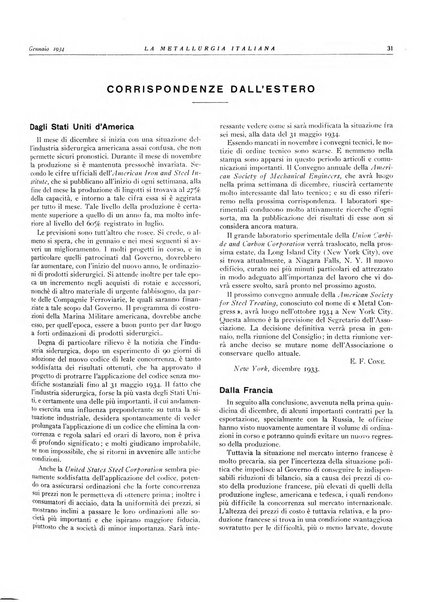 La metallurgia italiana rivista mensile