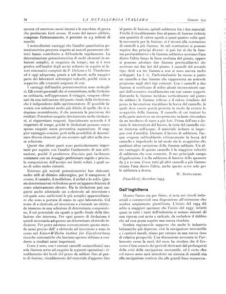 La metallurgia italiana rivista mensile