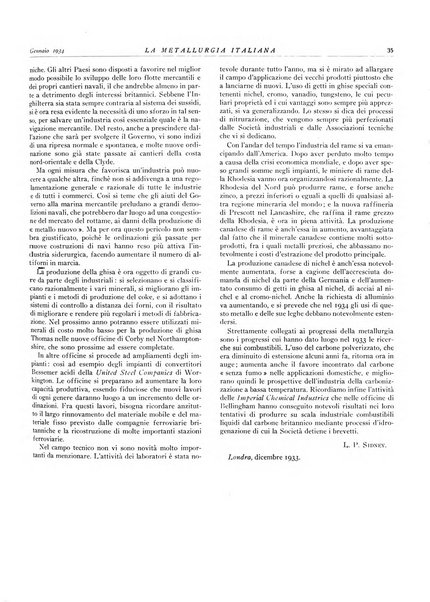 La metallurgia italiana rivista mensile