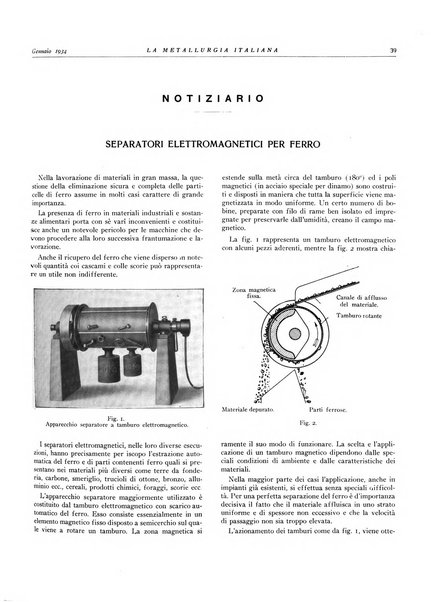 La metallurgia italiana rivista mensile