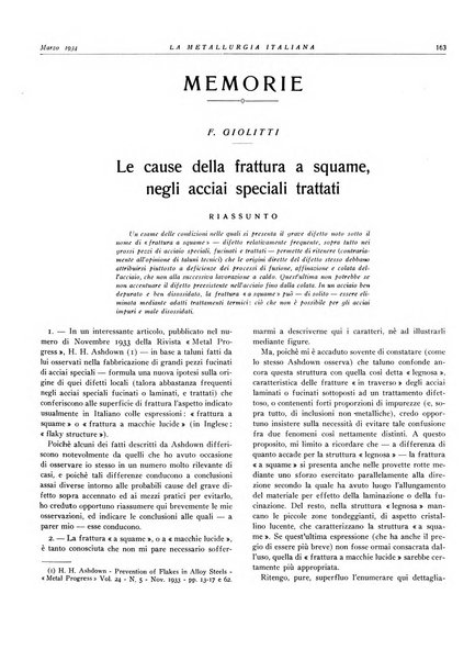 La metallurgia italiana rivista mensile