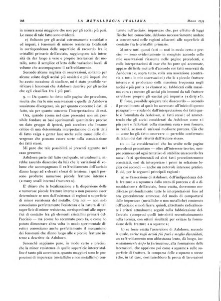 La metallurgia italiana rivista mensile