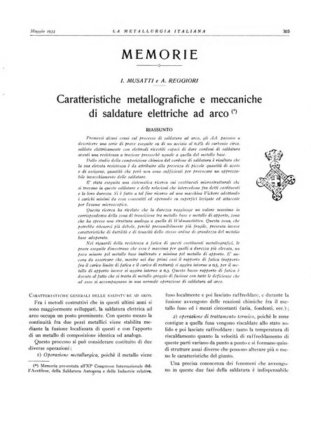 La metallurgia italiana rivista mensile