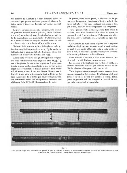 La metallurgia italiana rivista mensile