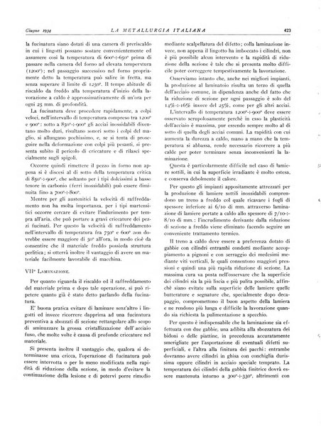 La metallurgia italiana rivista mensile