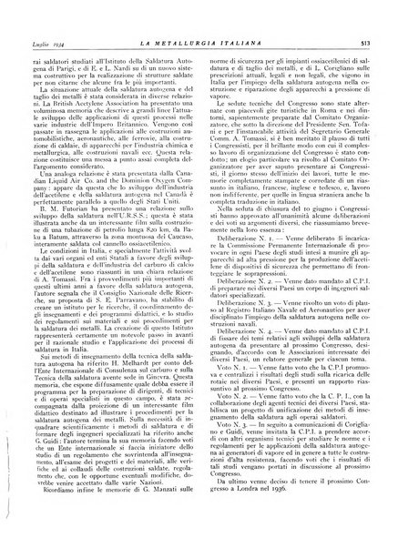 La metallurgia italiana rivista mensile