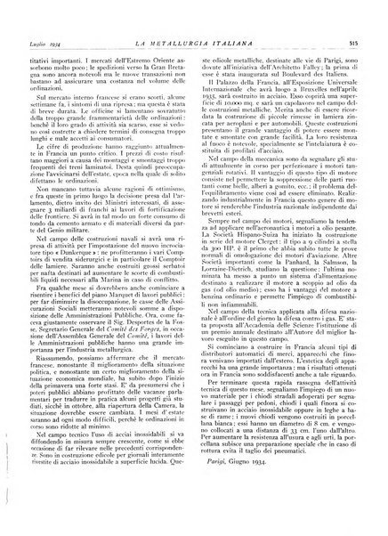 La metallurgia italiana rivista mensile