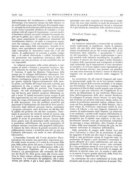 La metallurgia italiana rivista mensile