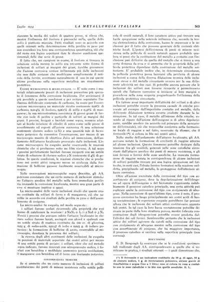 La metallurgia italiana rivista mensile