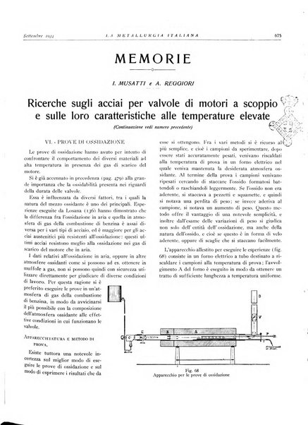 La metallurgia italiana rivista mensile