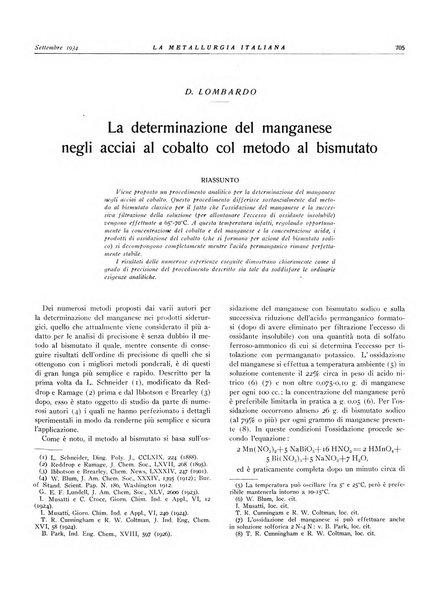 La metallurgia italiana rivista mensile