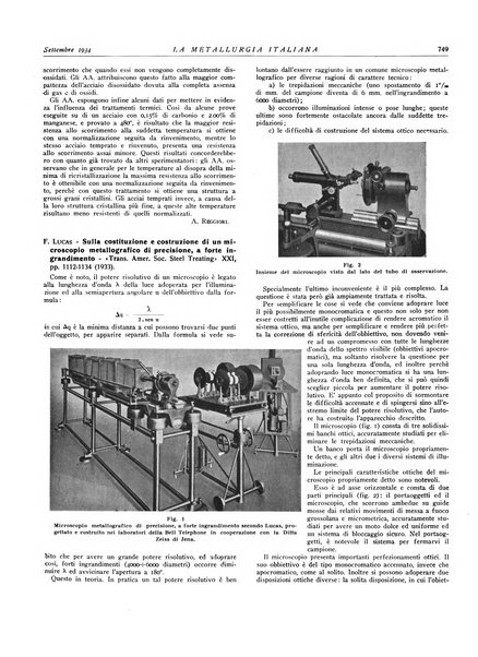 La metallurgia italiana rivista mensile