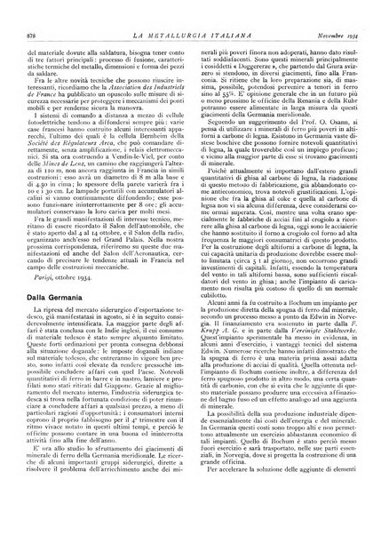 La metallurgia italiana rivista mensile