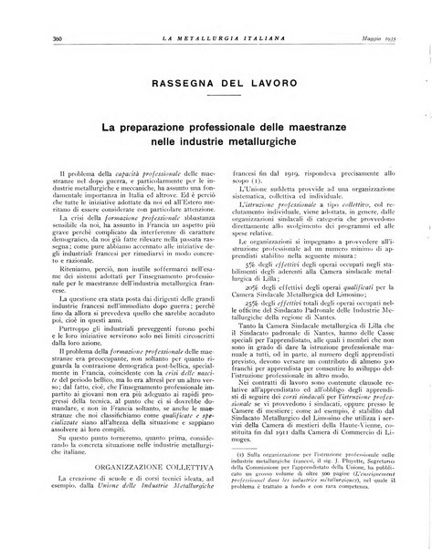 La metallurgia italiana rivista mensile