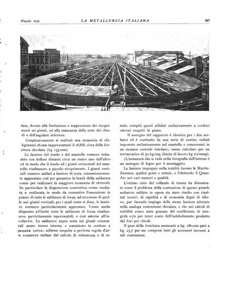 La metallurgia italiana rivista mensile