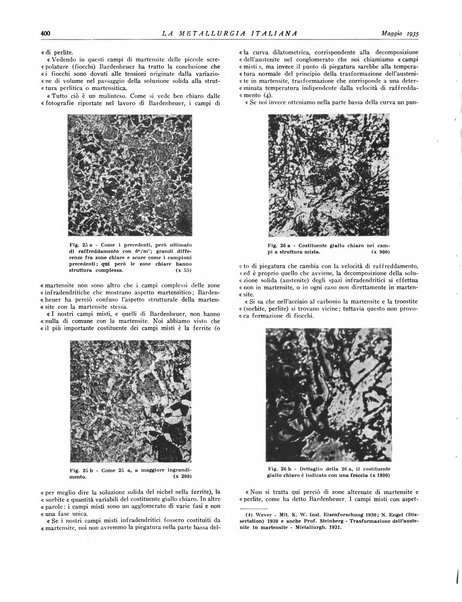 La metallurgia italiana rivista mensile