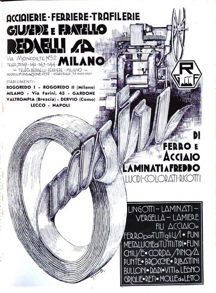 La metallurgia italiana rivista mensile