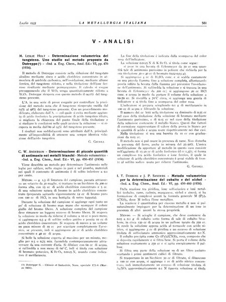 La metallurgia italiana rivista mensile