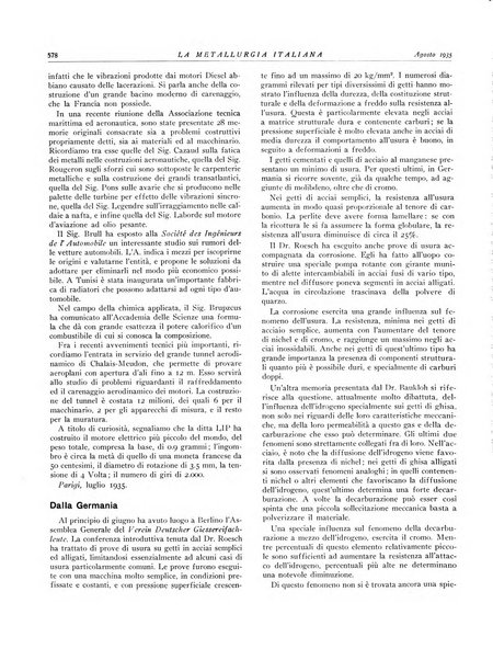 La metallurgia italiana rivista mensile