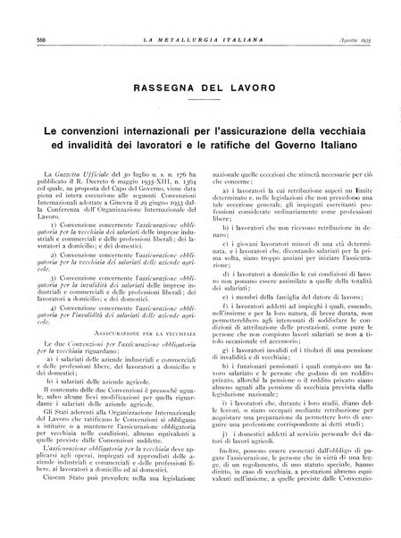 La metallurgia italiana rivista mensile