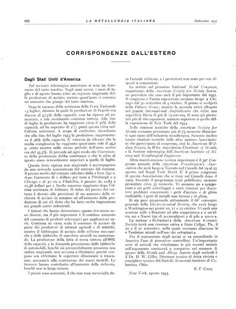 La metallurgia italiana rivista mensile