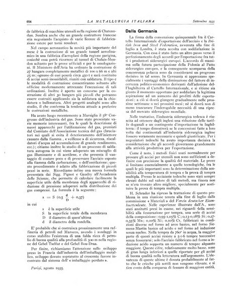 La metallurgia italiana rivista mensile