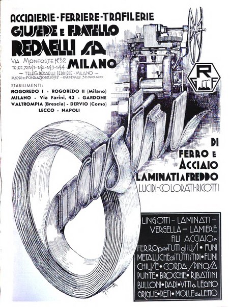 La metallurgia italiana rivista mensile